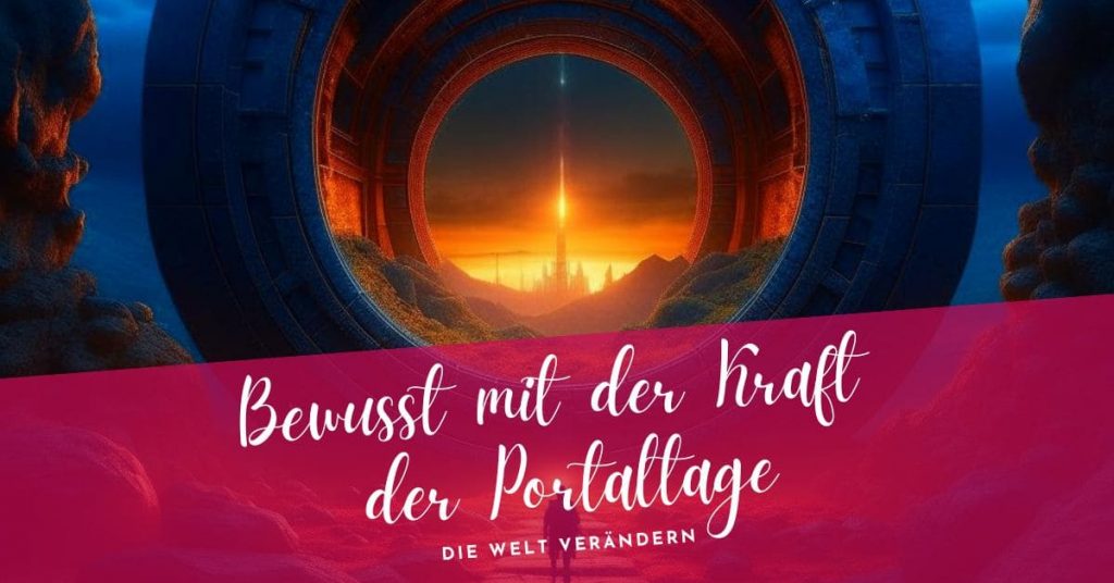 Bewusst mit der Kraft der Portaltage die Welt verändern