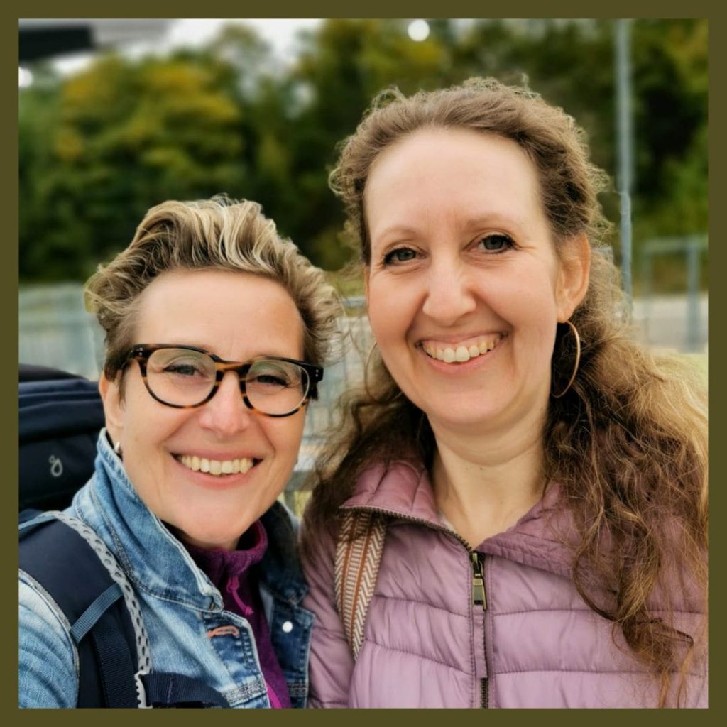 Christina Toth und Saskia Dauvermann