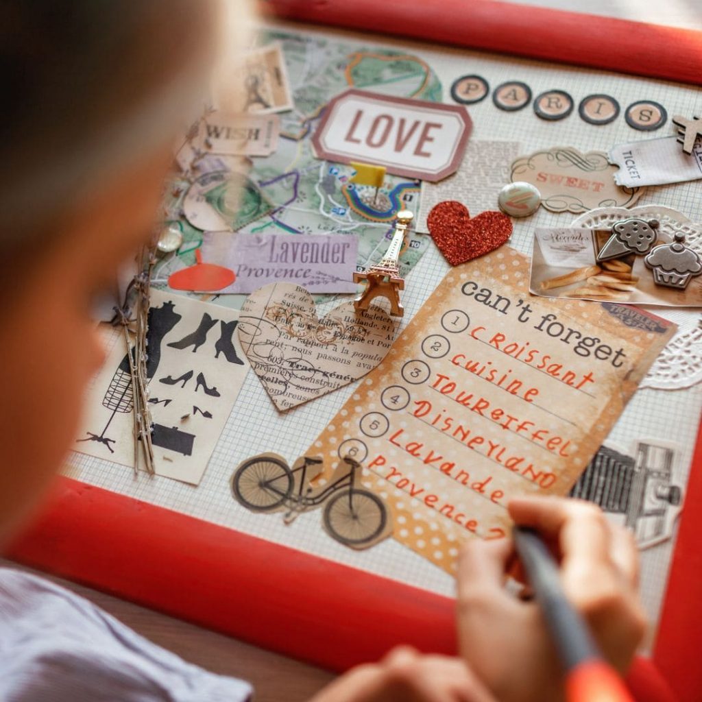 Vision Bord gestalten