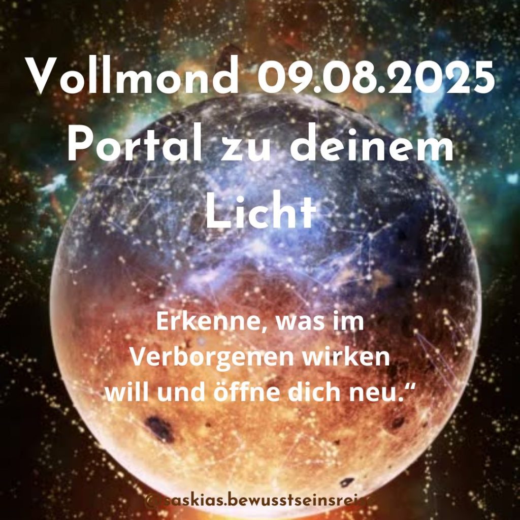 Vollmondenergie August 2025
